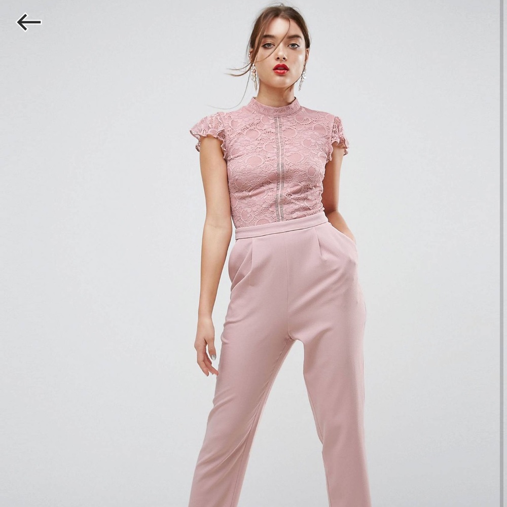 ✨Brand New ✨ASOS Lace Top Jumpsuit
